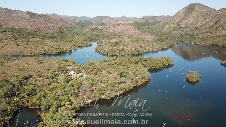 Chácaras 1000m² no lago de Cana Brava/Minaçu/GO
