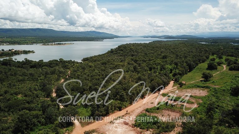 Área urbana ideal p/ loteamento de frente para o lago de Minaçu/GO