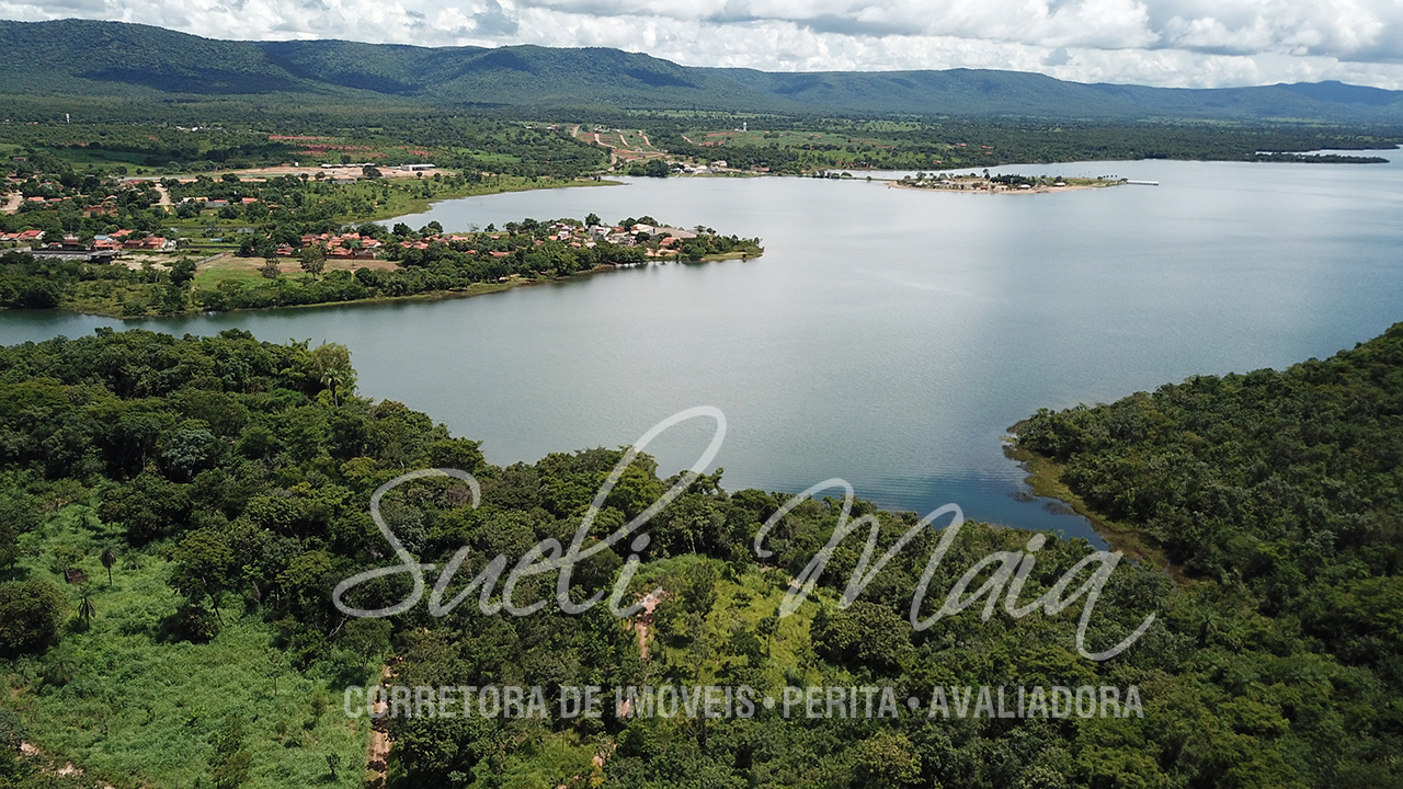 Área urbana ideal p/ loteamento de frente para o lago de Minaçu/GO