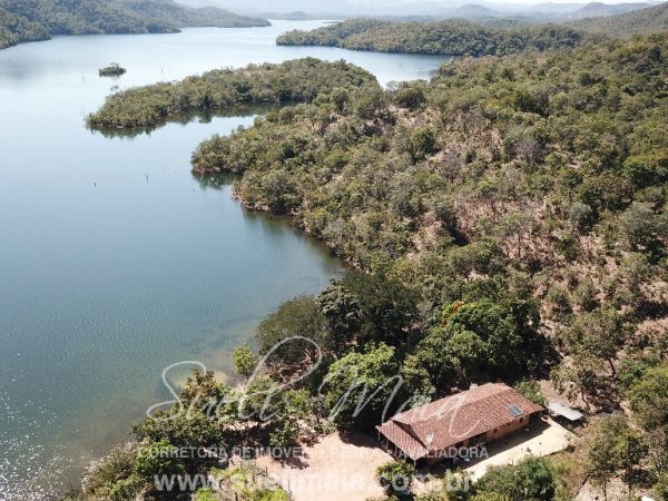 Fazenda de 64 alq. na beira do lago do Rio Tocantins